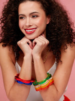 Delilah Flower Bangle
