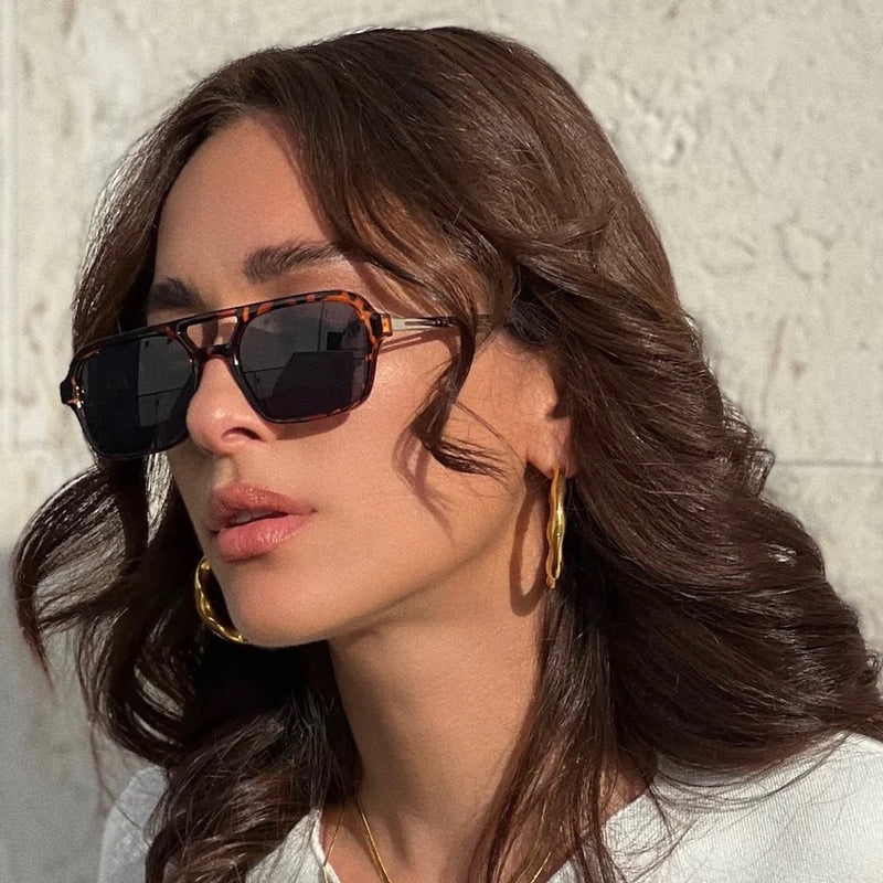 Astrid Hammered Hoop Earring