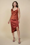 Asymmetric Cowl Neck Cami