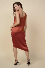 Asymmetric Cowl Neck Cami