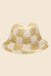 Colorful Checker Bucket Hat