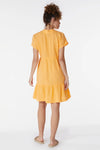 Drop Shoulder Tiered Dress