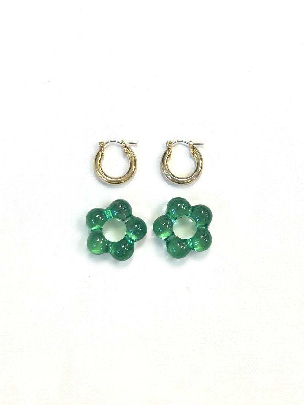 Layla 2-in-1 Flower Drop Earring