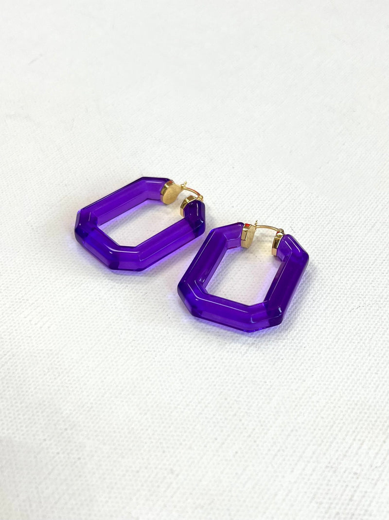 Emerald Gem Hoop