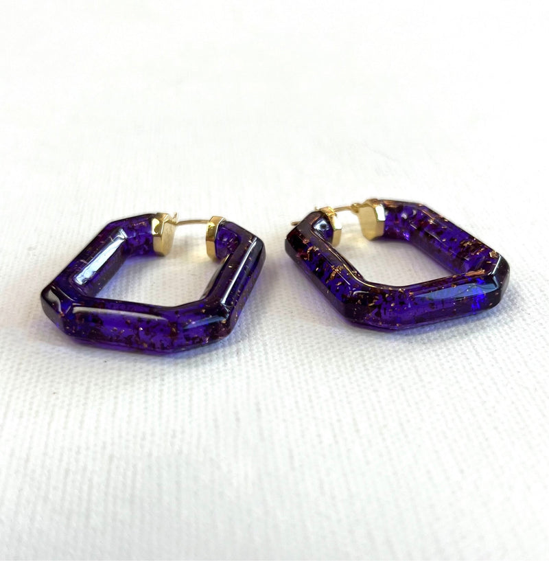 Emerald Gem Hoop