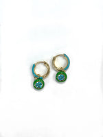 Delaney Drop Mix Media Earring
