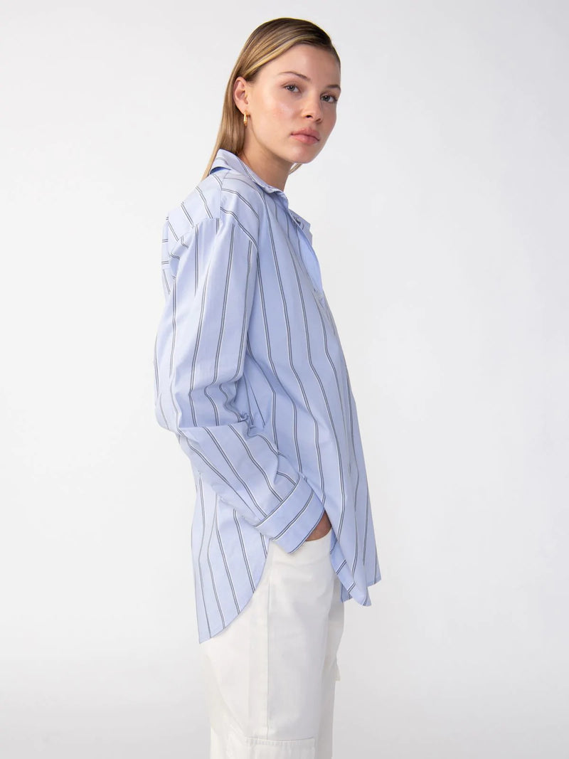 Slit Back Tunic Blouse
