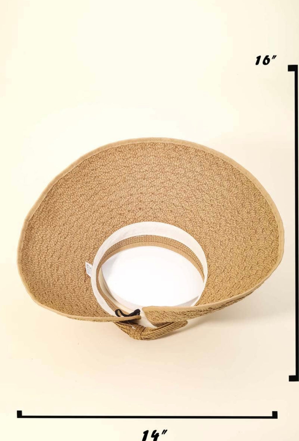 Summer Straw Visor