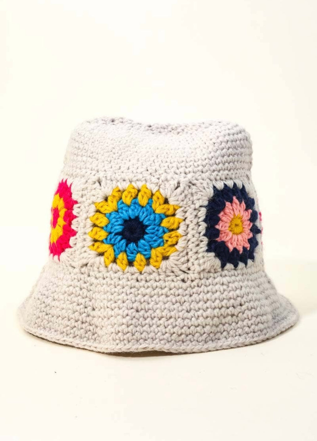 Crochet Knit Bucket Hat