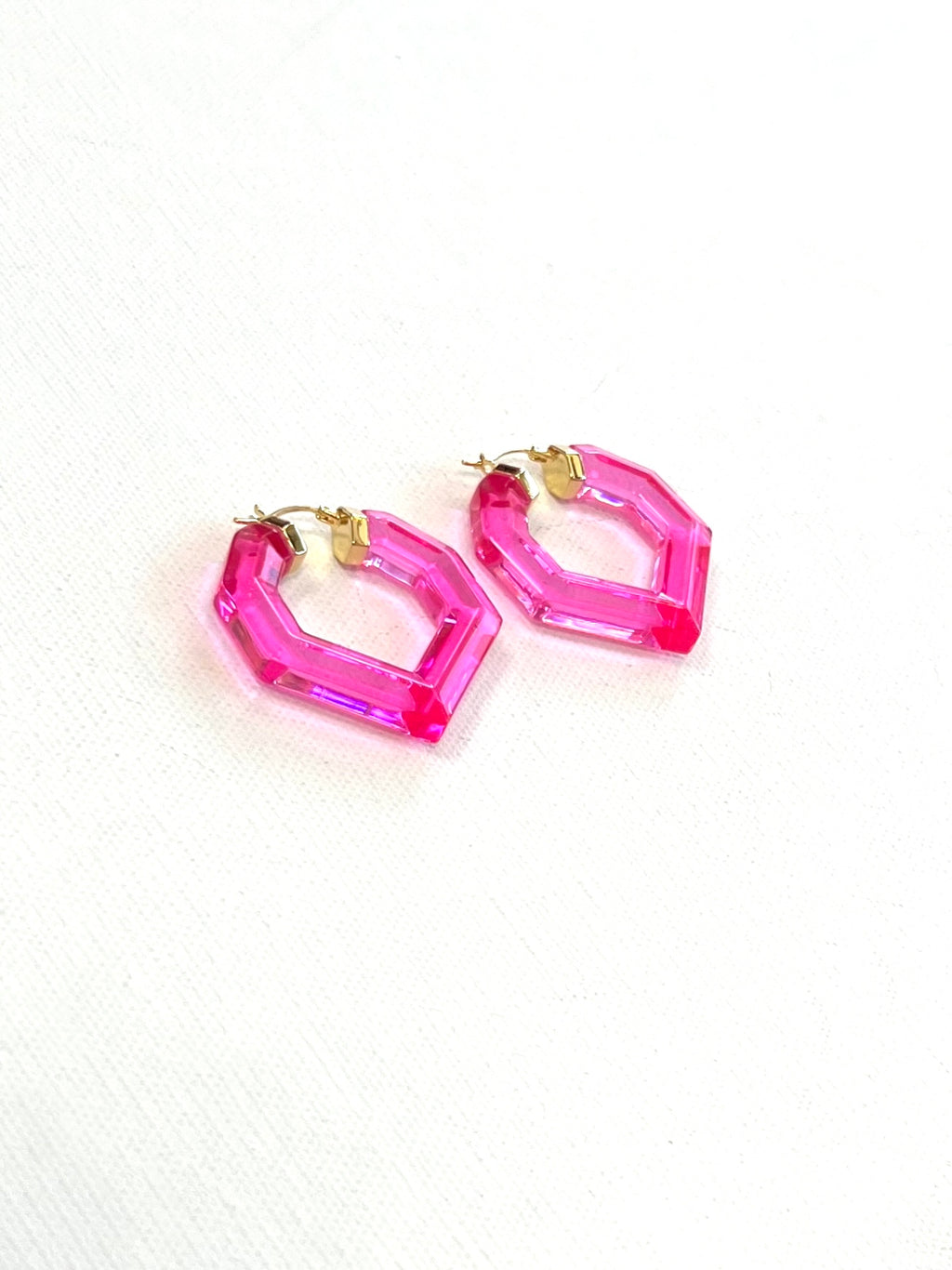 Heart Gem Hoop