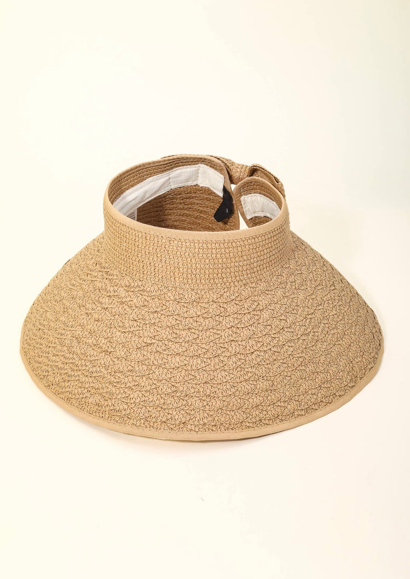 Summer Straw Visor