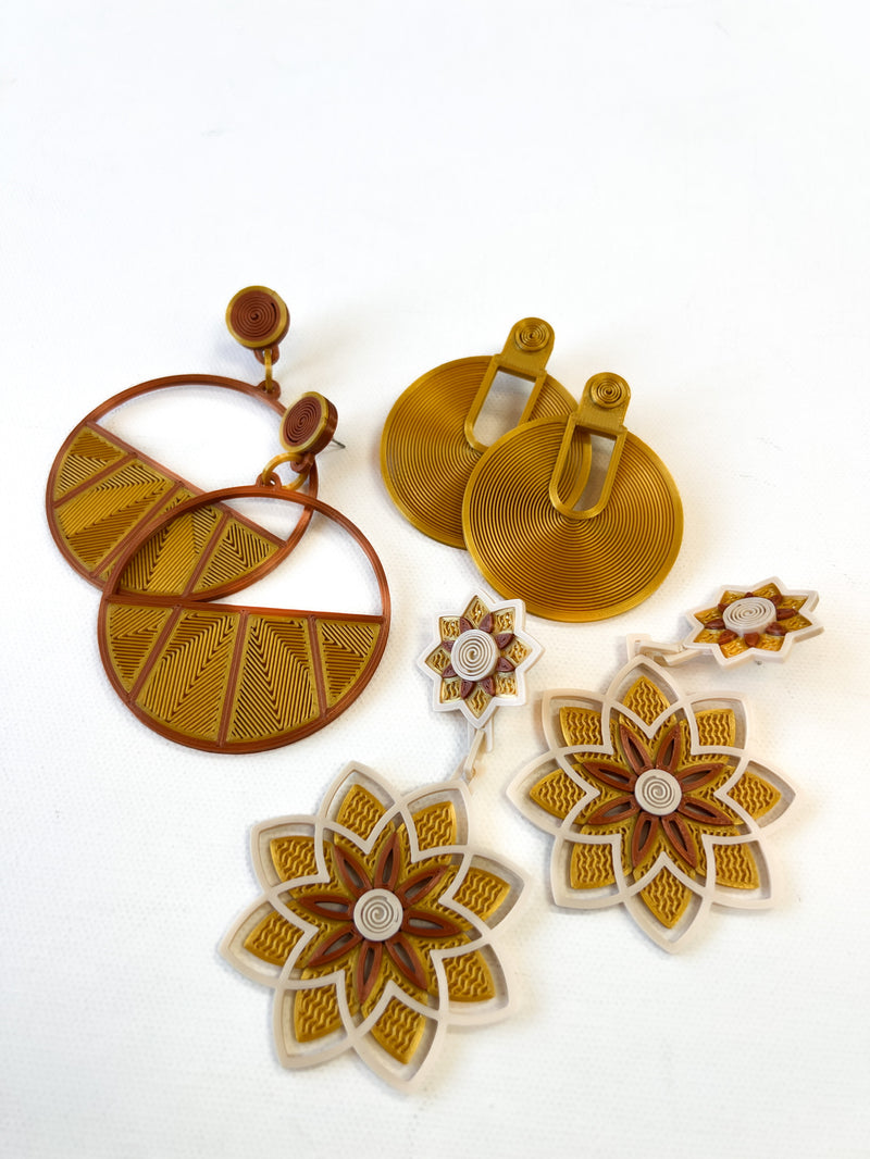 Concentric Earring