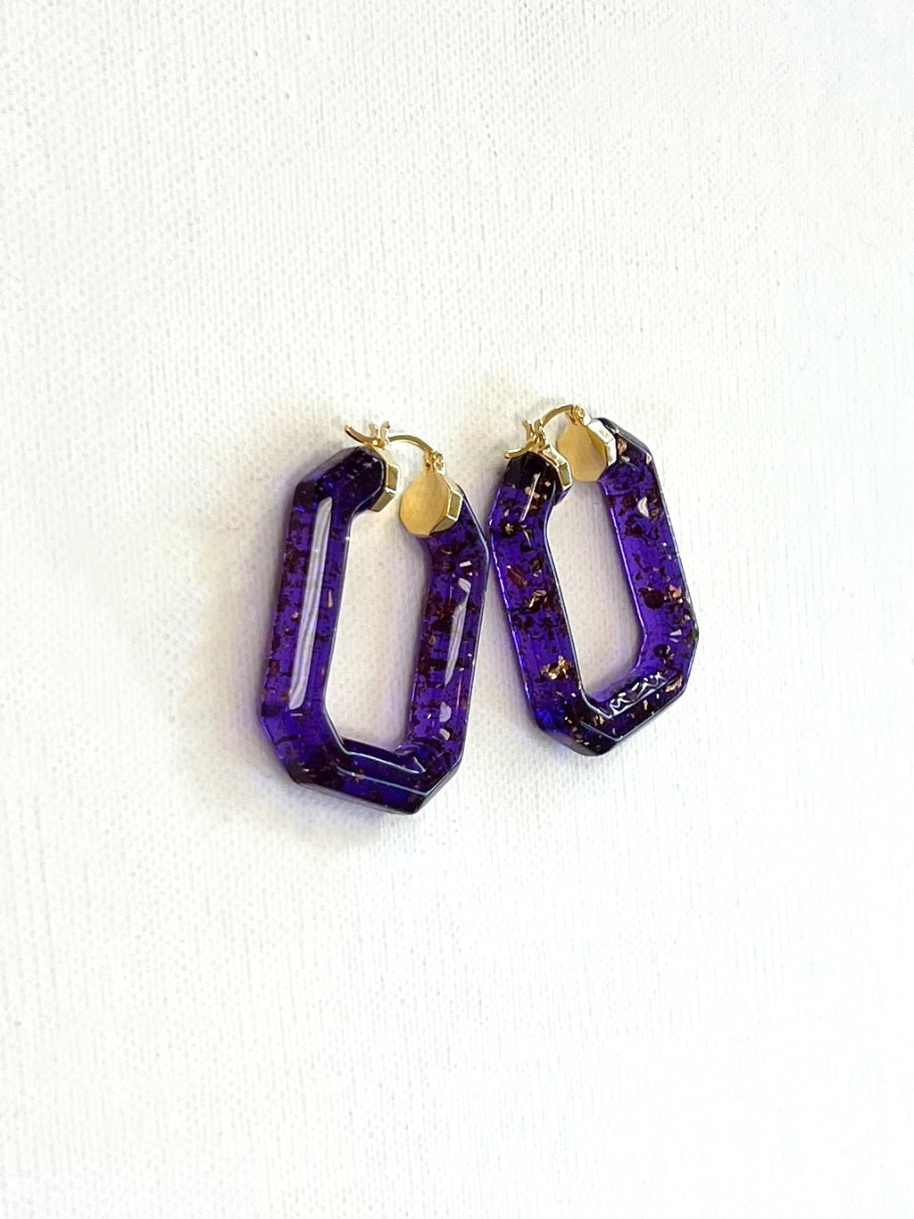 Emerald Gem Hoop
