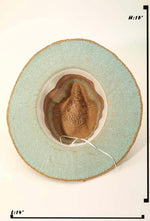 Spring Hue Raffia Hat