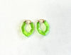 Pear Gem Hoop