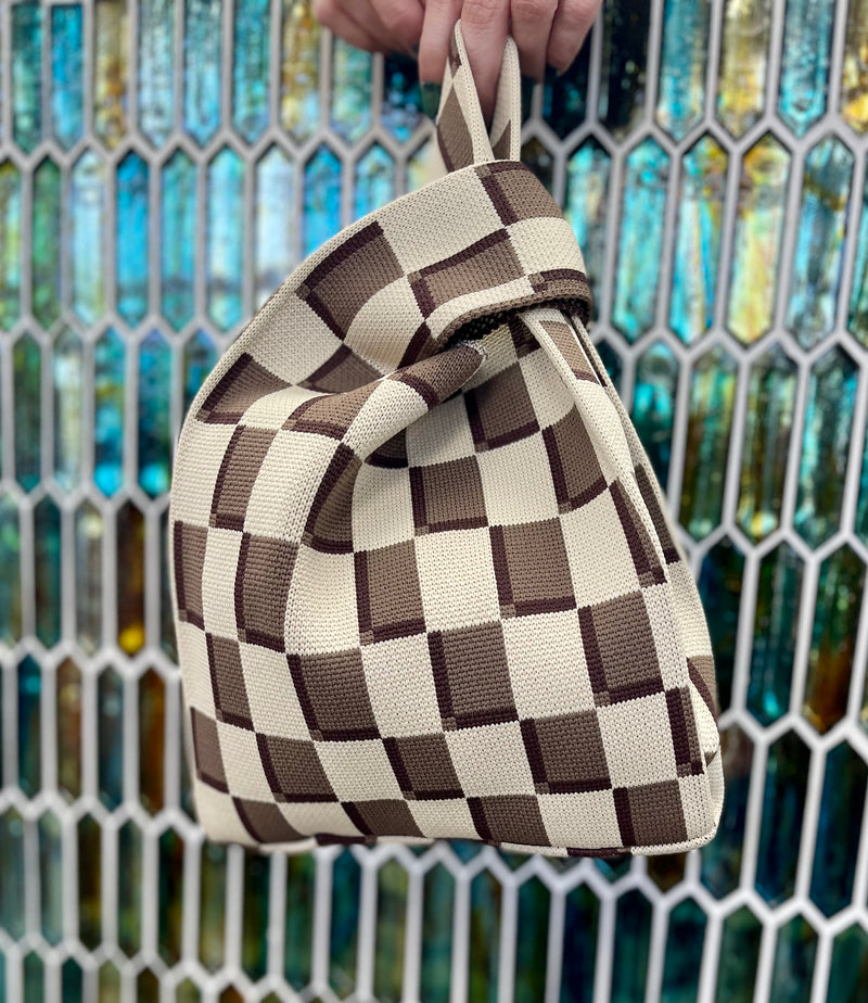 Knit Sweater Tote