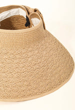 Summer Straw Visor