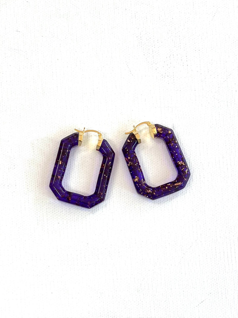 Emerald Gem Hoop