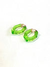 Pear Gem Hoop