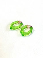 Pear Gem Hoop