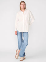 Slit Back Tunic Blouse