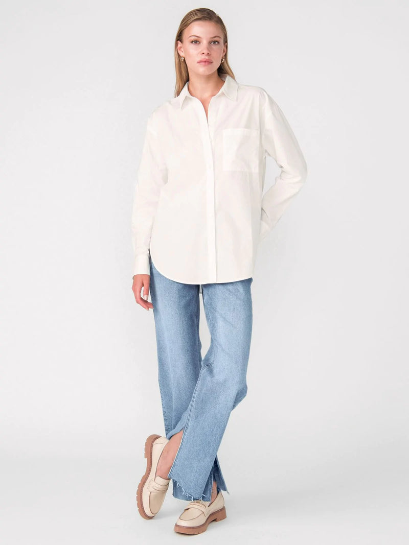 Slit Back Tunic Blouse