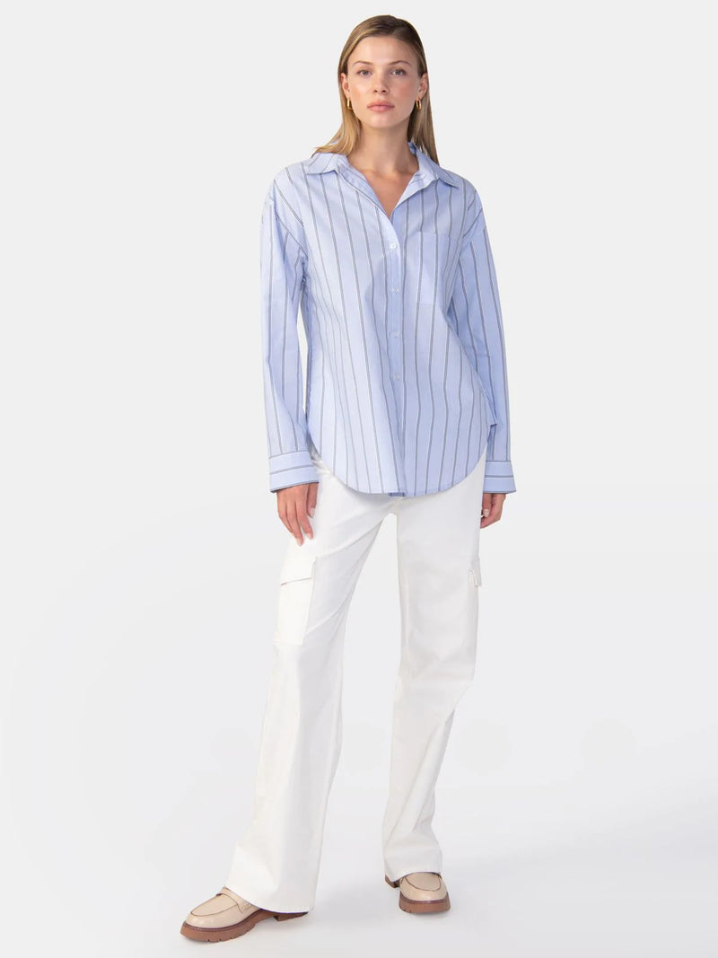 Slit Back Tunic Blouse