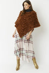 Catch Me on the Flip Cashmere Poncho