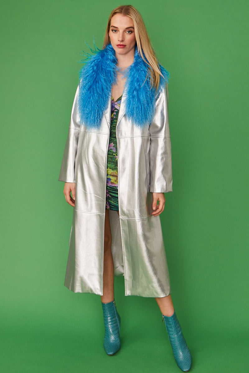Make It Pop Mongolian Fur Collar