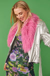Make It Pop Mongolian Fur Collar
