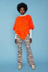 Catch Me on the Flip Cashmere Poncho