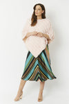 Catch Me on the Flip Cashmere Poncho