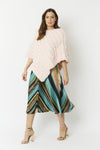 Catch Me on the Flip Cashmere Poncho