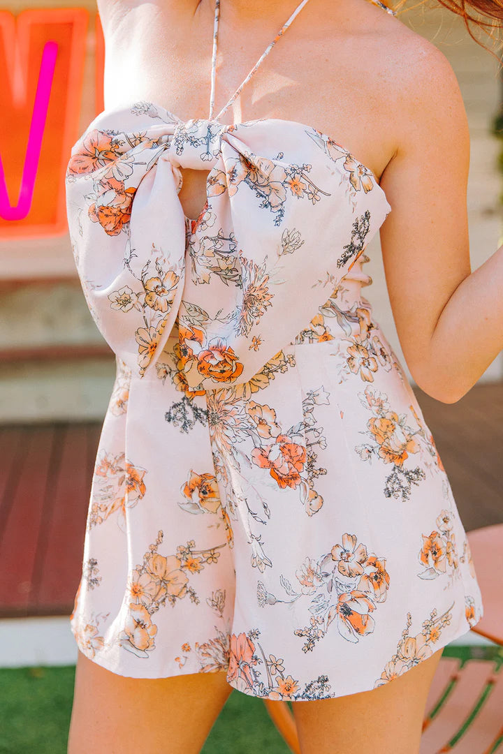 Kira Halter Romper
