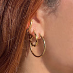 Laurette Medium Hoop