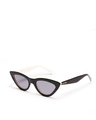 The Linda - Black/Ivory- Smoke