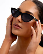 The Linda - Black/Ivory- Smoke