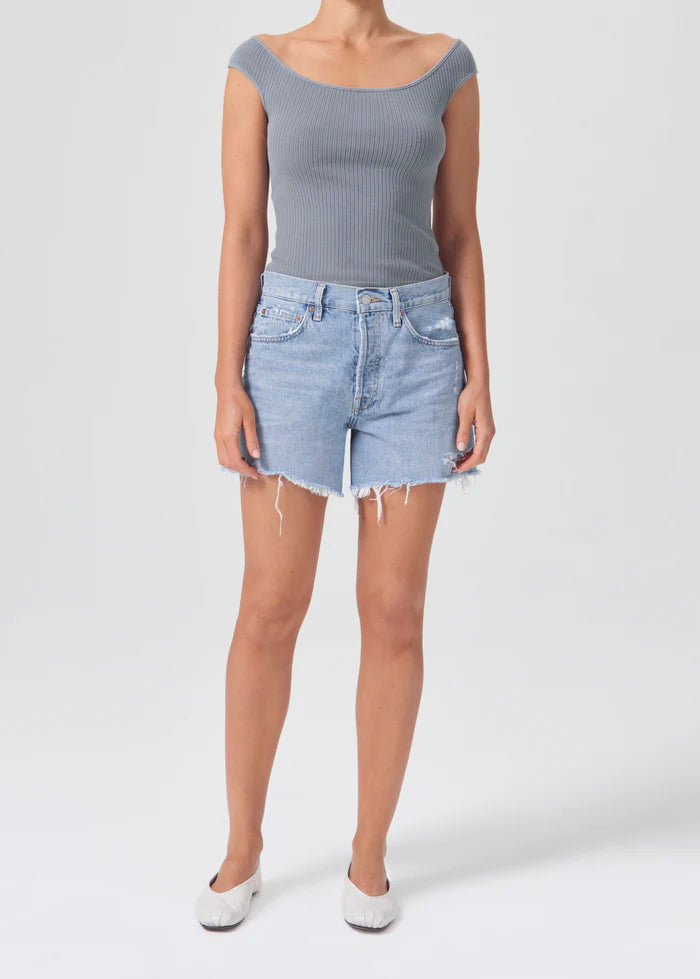 Parker Long Denim Short - Swapmeet