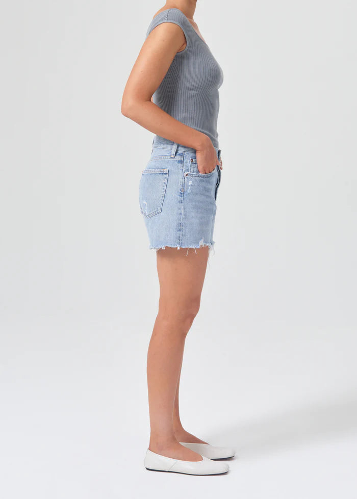 Parker Long Denim Short - Swapmeet