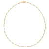 Marlow White Dainty Resin Beaded Necklace