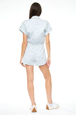 Meg Zip Front Romper