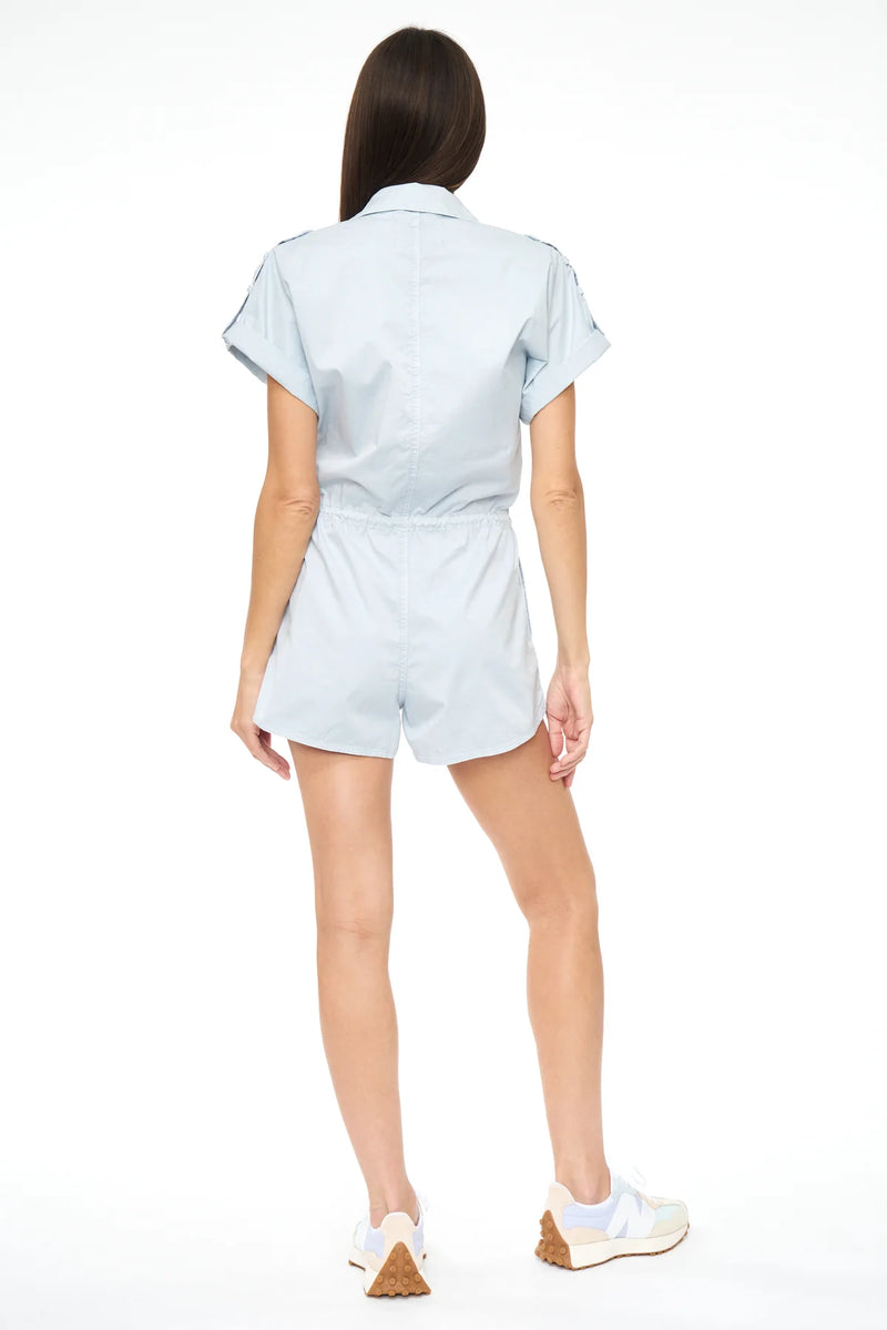 Meg Zip Front Romper