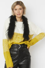 Make It Pop Mongolian Fur Collar