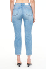 Monroe High Rise Cigarette Crop Jean - Mai Tai