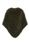 Catch Me on the Flip Cashmere Poncho