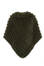 Catch Me on the Flip Cashmere Poncho