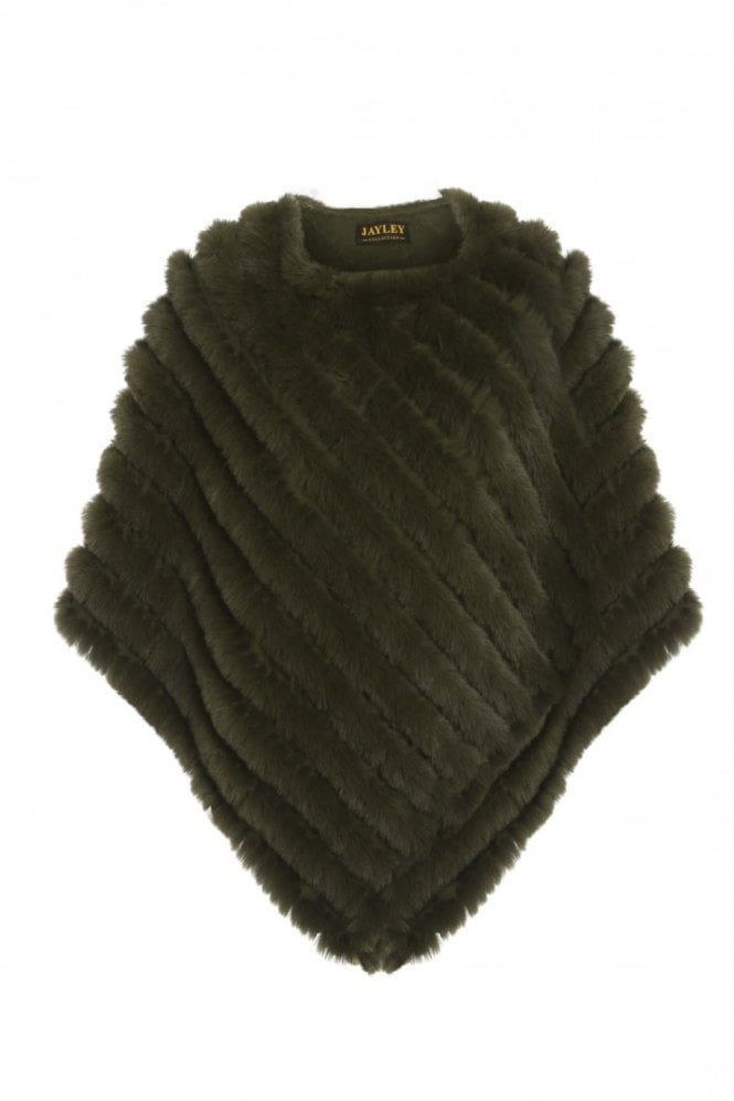 Catch Me on the Flip Cashmere Poncho