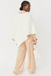 Catch Me on the Flip Cashmere Poncho