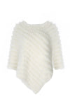 Catch Me on the Flip Cashmere Poncho