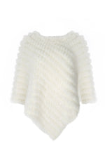 Catch Me on the Flip Cashmere Poncho